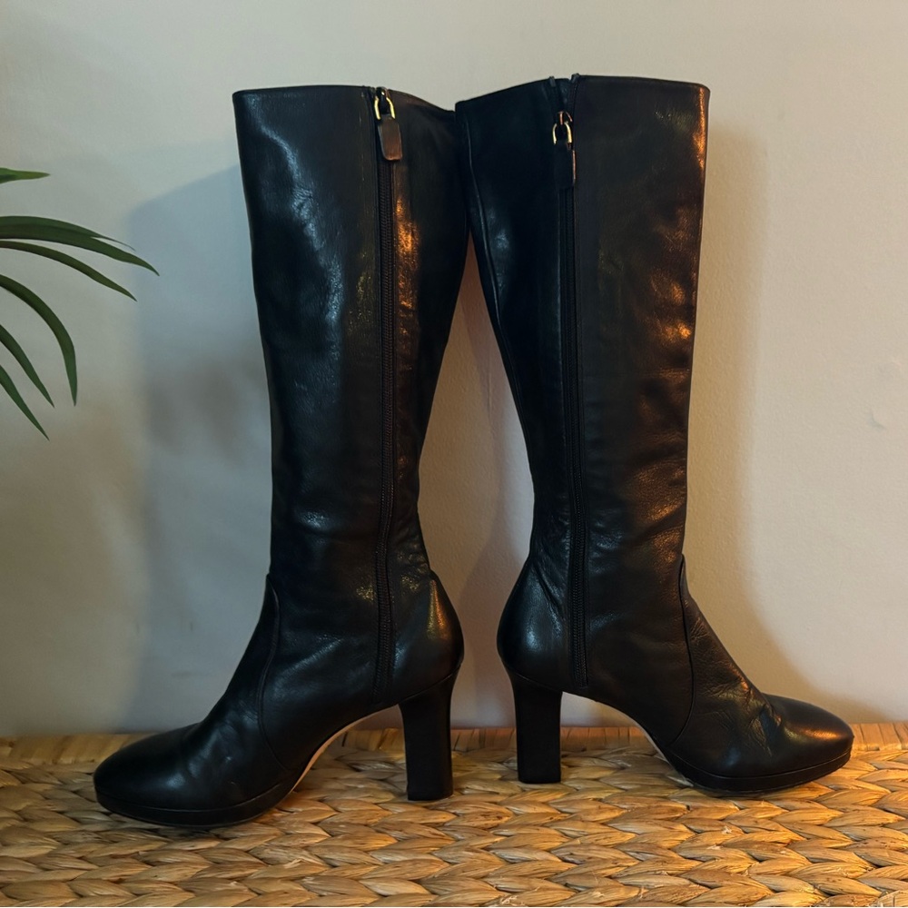 Stuart Weitzman Black Knee High Boots